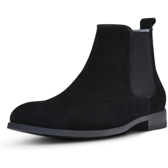 Men's Chelsea Boots, Casual Boots Black - Picture 1 of 6